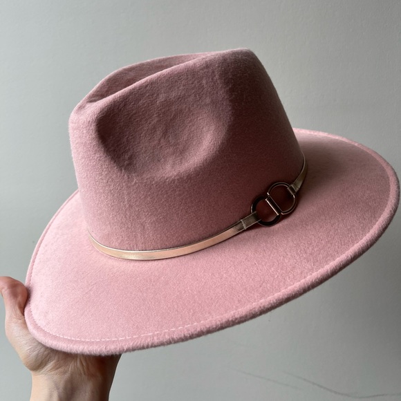 Accessories - Pink Felt Hat - OS